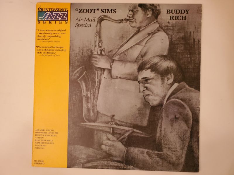 Zoot Sims & Buddy Rich Air Mail Special vinyl record